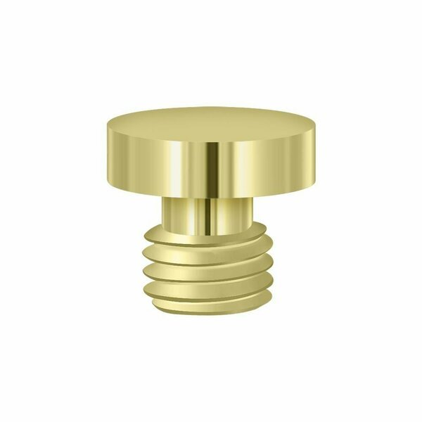 Button Tip; Bright Brass Finish, Deltana, Mfr#: DSBU3